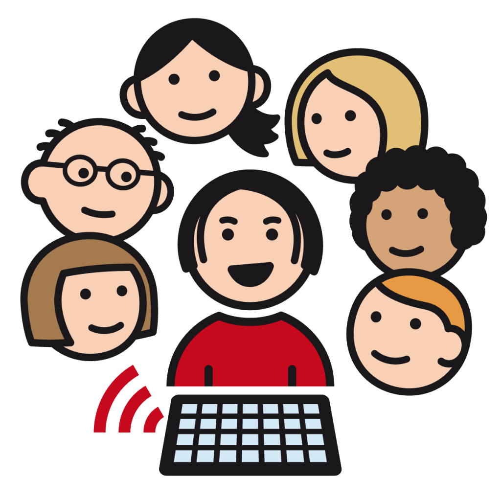 Logo der Kommunikations-Botschafter:innen